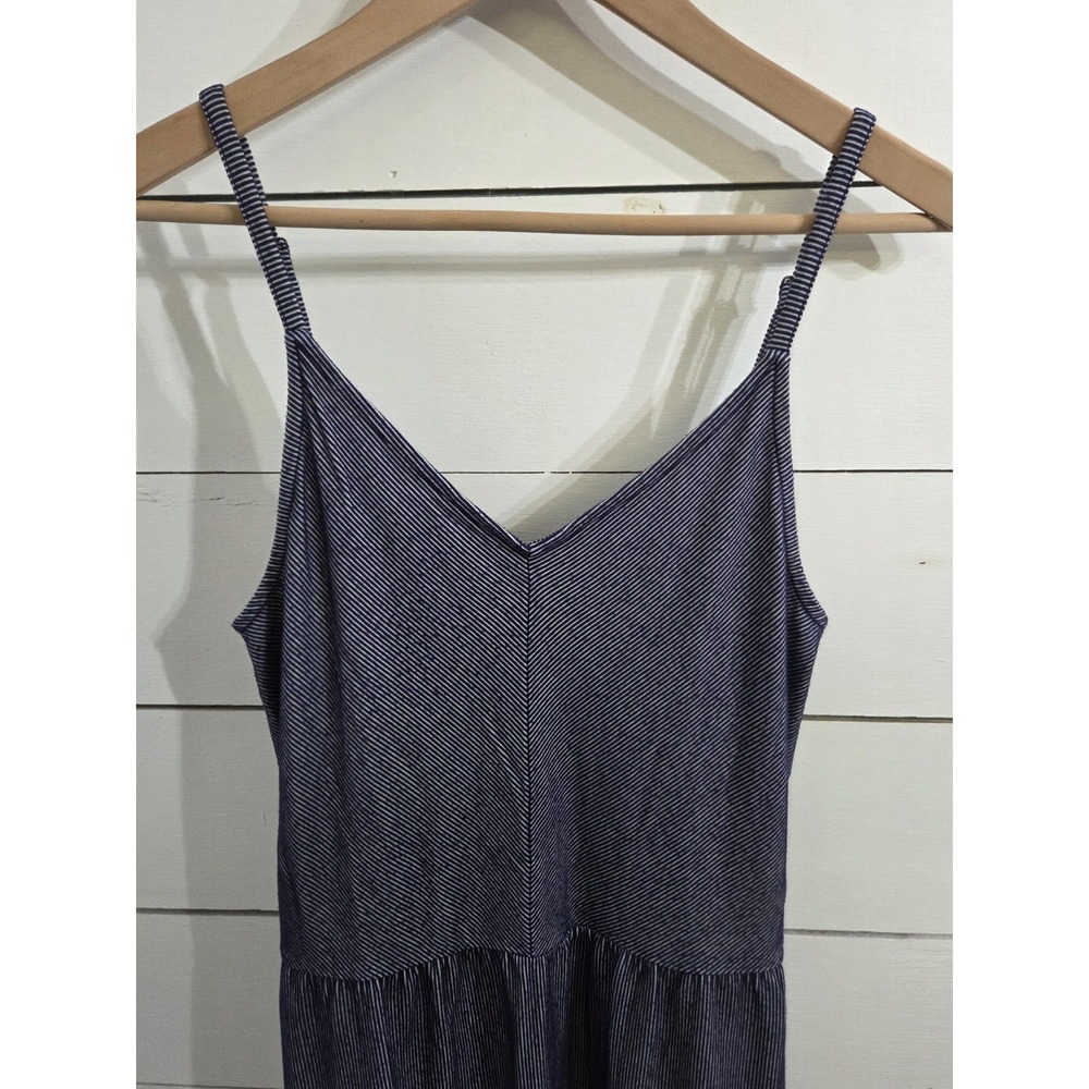 Women's Universal Thread Navy & White Striped Sundress Size L EC